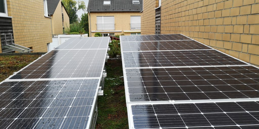 Photovoltaik auf Garagendach